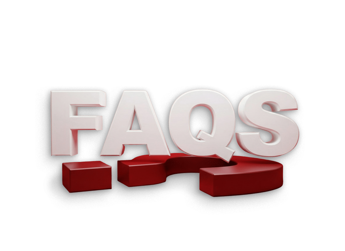 FAQ-Symbol der CA controller akademie mit dreidimensionalem Schriftzug