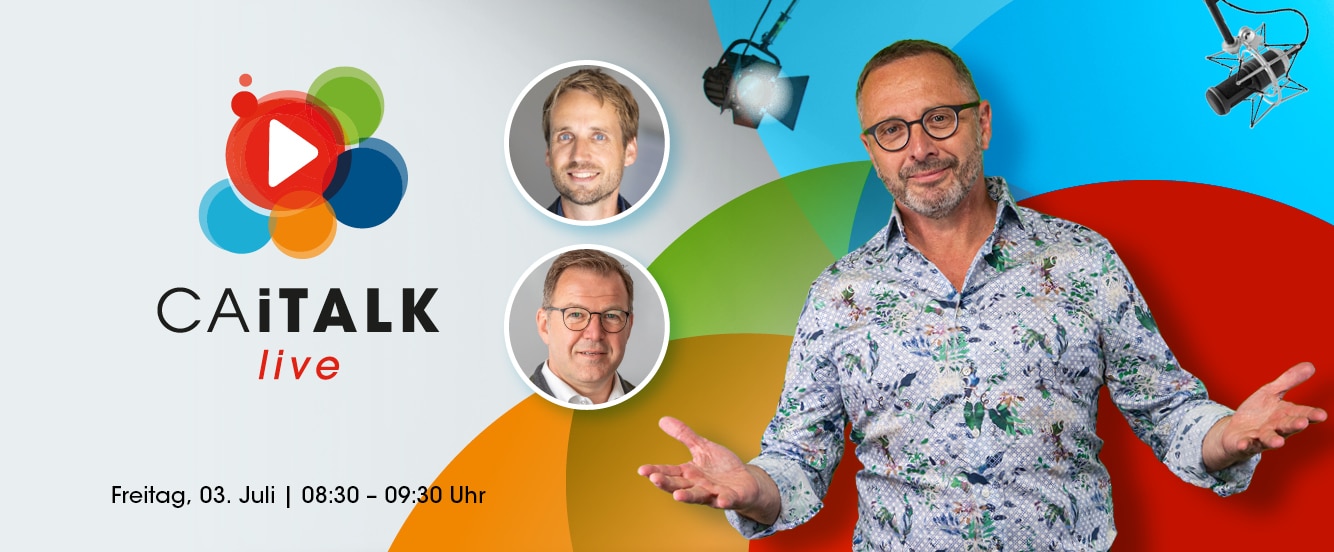 CA iTalk live mit Jens Ropers sowie den Gästen Carsten Thürnau und Peter Müller-Pellet