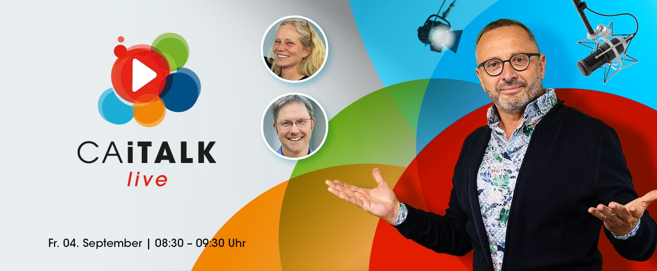 CA iTalk live mit Jens Ropers, Yvonne Hülper und Guido Kleinhietpaß zur Unternehmenssteuerung und ERP-Einführung