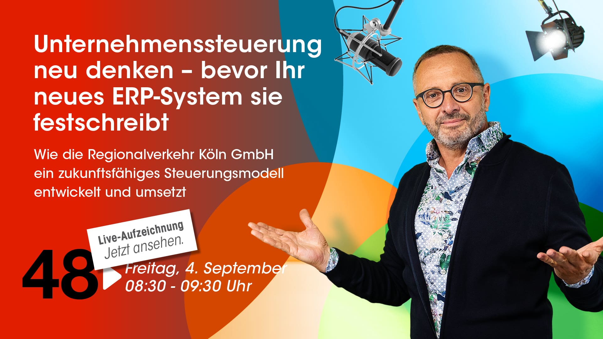 YouTube-Vorschaubild zur Aufzeichnung des CA iTalks über moderne Unternehmenssteuerung und ERP-Systeme mit Jens Ropers